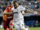Benzema ante el Galatasaray Benzema ante el Galatasaray