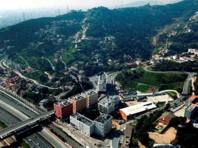 Blocs de protecció a Torre Baró