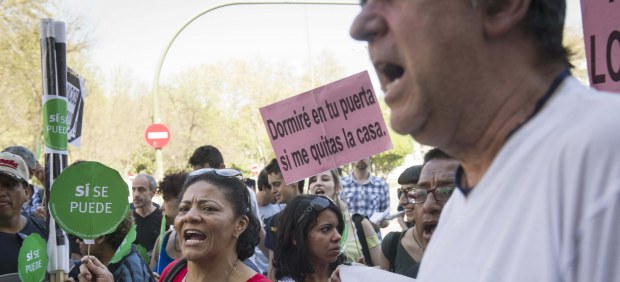 Protesta antidesahucios Protesta antidesahucios