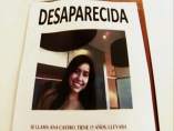 Cartel con la imagen de la joven de 15 años desaparecida en Barcelona. Cartel con la imagen de la joven de 15 años desaparecida en Barcelona.