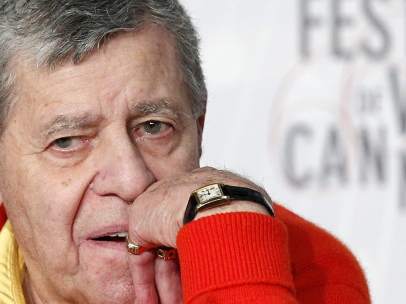 El actor Jerry Lewis.