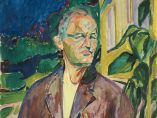 'Selvportrett foran husveggen'/'Self ‐Portrait in Front of the House Wall'
