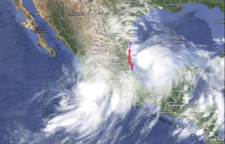 El huracán �Ingrid� y la tormenta �Manuel� dejan 21 muertos y un