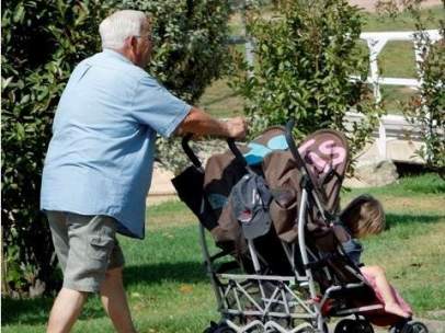 Abuelos y nietos