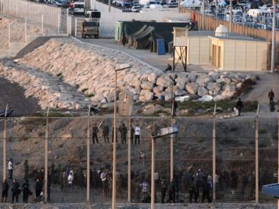 Frontera en Ceuta