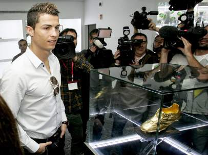 Cristiano Ronaldo, en la inauguración de su museo