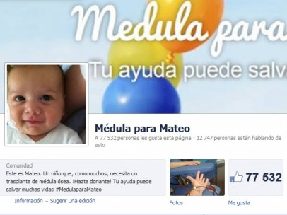 Una médula para Mateo