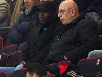 Seedorf y Galliani