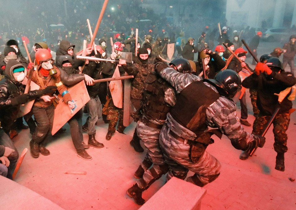 Resultado de imagen para disturbios en ucrania 2016