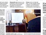 La infanta, declarando ante el juez La infanta, declarando ante el juez