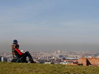 Madrid, con su 'boina' de polución.