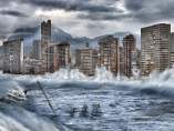 Benidorm bajo las olas Benidorm bajo las olas