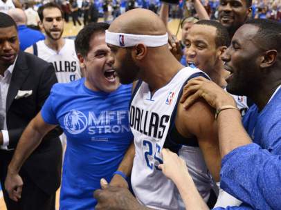 Mark Cuban y Vince Carter