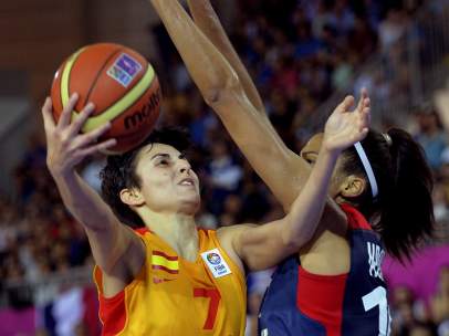 La jugadora de baloncesto Alba Torrens