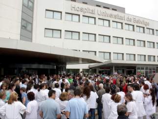 Protesta en Bellvitge