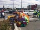Atracción accidentada en Leganés Atracción accidentada en Leganés