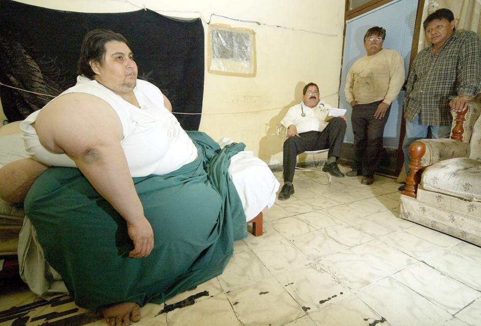 El Hombre Mas Gordo Del Mundo Record Guiness