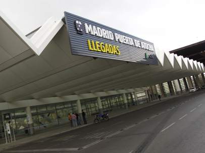 Entrada a la estación de Atocha