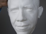 'President Barack Obama Life Mask' 'President Barack Obama Life Mask'