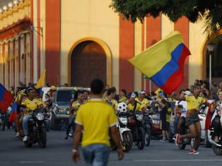 Aficionados colombianos