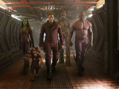 Imagen promocional de 'Guardianes de la Galaxia'.