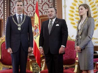 Visita de los reyes a Marruecos