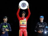 Podio final de la Vuelta 2014 Podio final de la Vuelta 2014