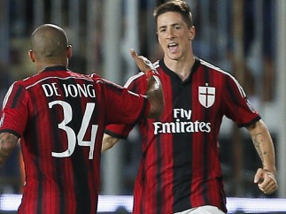 Fernando Torres se estrena con el Milan
