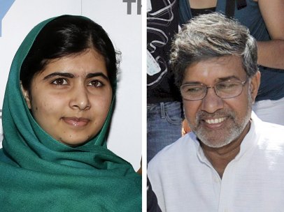 Malala Yousafzai y Kailash Satyarthi, premiados ambos con el Nobel de la Paz 2014