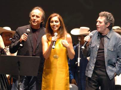 Serrat, Ana Belén y Víctor Manuel