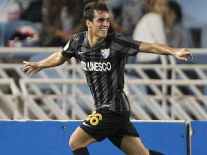 Gol del Málaga