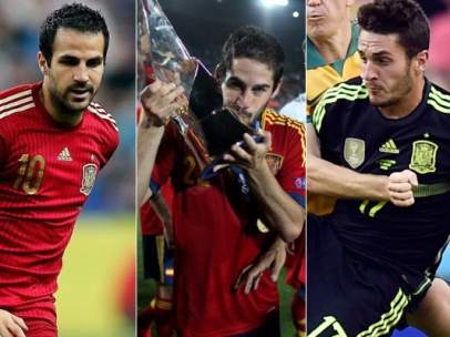 Cesc, Isco y Koke