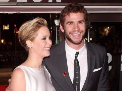 Jennifer Lawrence y Liam Hemsworth