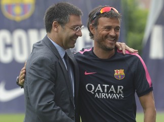 Bartomeu y Luis Enrique