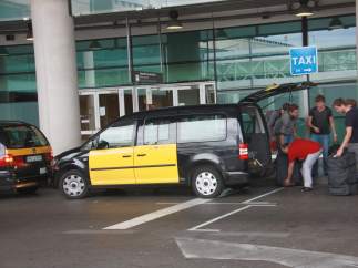 Un taxi de Barcelona