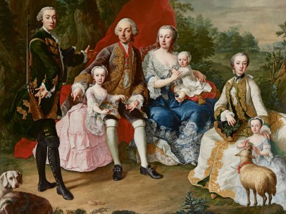 Martin van Meytens Yr., The Family of Count Nikolaus Pálffy of Erdöd, around 1760