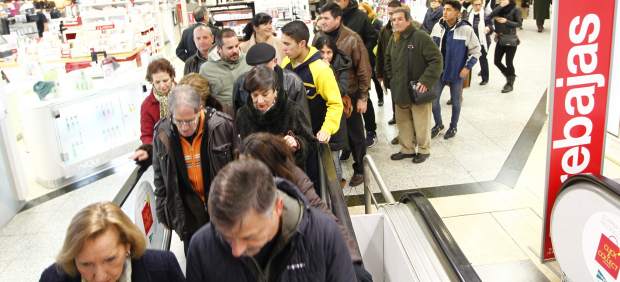 Comienzo de las rebajas de invierno