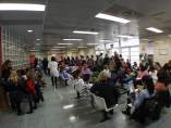 Sala de espera de la Clínica Odontológica Complutense Sala de espera de la Clínica Odontológica Complutense