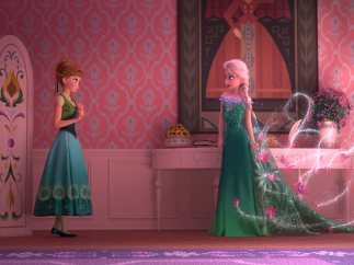 Anna y Elsa de Frozen