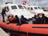 Inmigrantes en Lampedusa Inmigrantes en Lampedusa