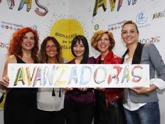 Pilar Jurado, Lamari, María de Medeiros, Sole y Leonor Watling