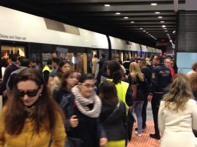 Huelga en el metro