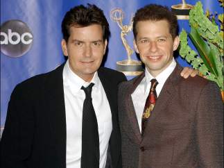 Jon Cryer y Charlie Sheen