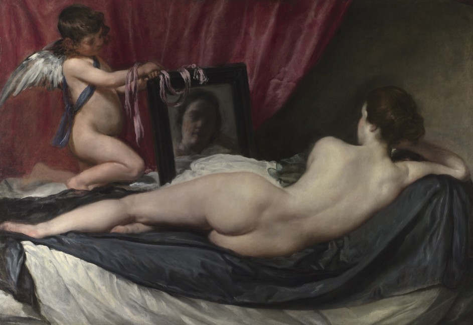 Diego Velázquez - La Venus del espejo, c. 1647-1651 - National Gallery Londres