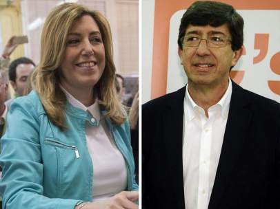 Susana Díaz y Juan Marín