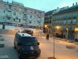 Desalojo del centro social okupado La Quimera Desalojo del centro social okupado La Quimera