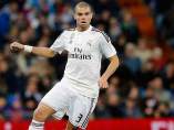 Pepe, defensa del Real Madrid. Pepe, defensa del Real Madrid.