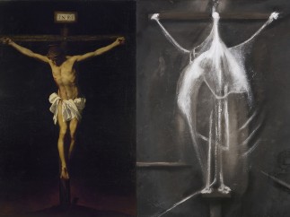 Alonso Cano, 'La crucifixión' - Francis Bacon, 'Crucifixion'