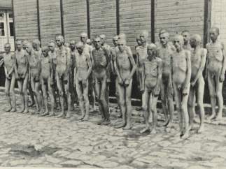 Prisioneros en Mauthausen