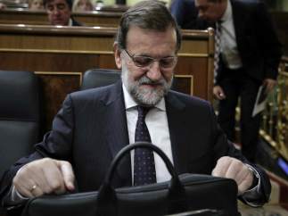 Mariano Rajoy, en el Congreso